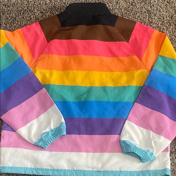 Disney Mickey Mouse3/4 Zip Pullover Jacket Disney Pride Collection  Size M - Picture 5 of 5